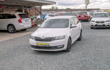 Škoda Rapid ČR 12/17 1.0 TSI 70KW - PĚKNÝ